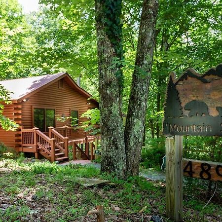 Mountain Spirit Cabin - Fireplace And Hot Tub Villa Blue Ridge Luaran gambar